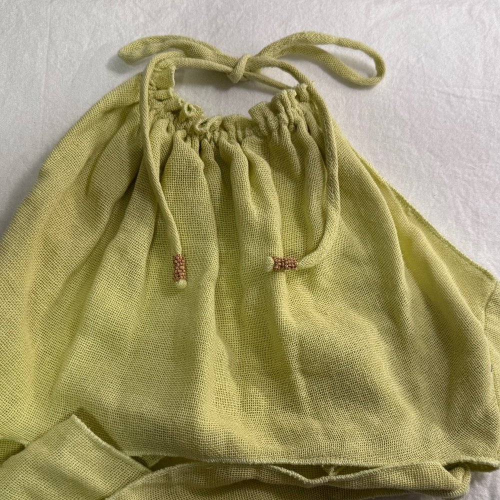 Free People - Spring Green Halter Top | Size: XS | Cotton | NWOT/NEW